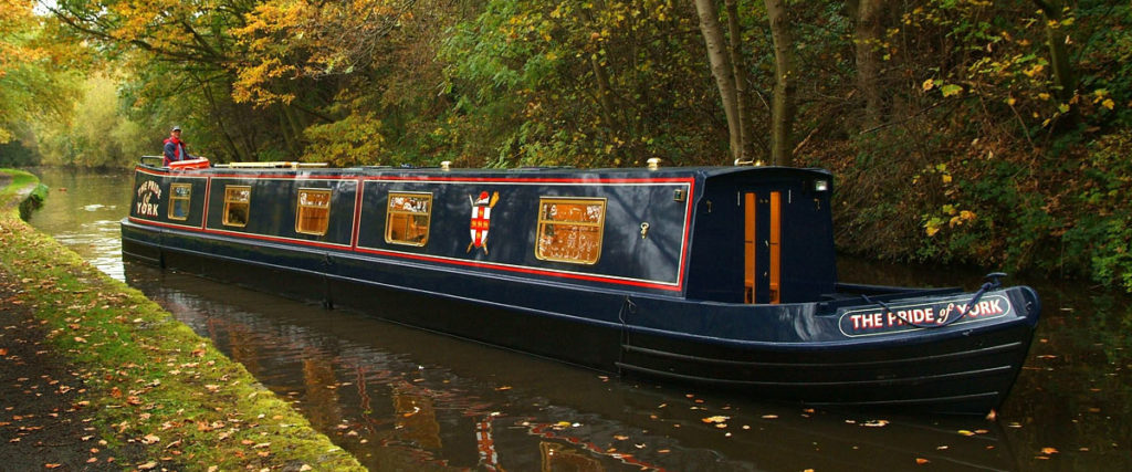 The Pride of York luxury narrowboat